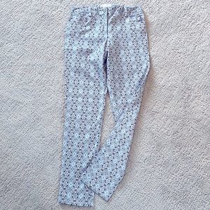 Elliott Lauren blue tile pants
